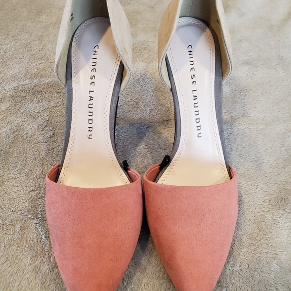 Chinese Laundry Shoes - ❤Chinese Laundry suede pink/Tan  size: 7 M